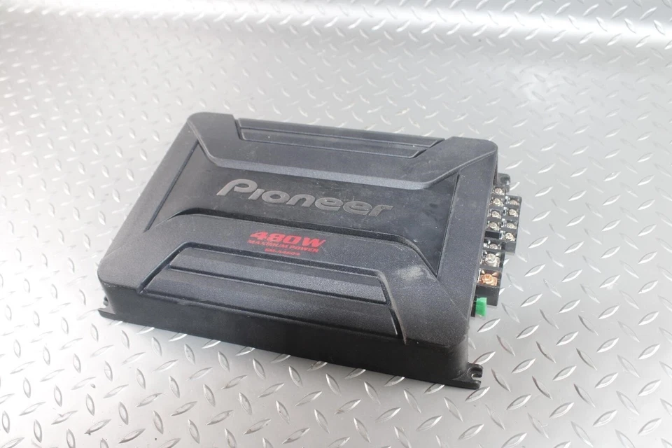 Aftermarket PIONEER GMA4604 480 Watt Bridgeable Amplifier Amp Speaker Power WTY - Image 2 of 4