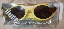 New! Kidz Banz Wrap Around UV 400 Yellow Sunglasses For Toddlers 2-5 Yrs. Old.