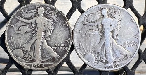1944 Walking Liberty Half Dollars (Two)