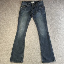 Jolt Jeans Junior’s Size 3 Boot Cut Medium Wash Stretch Blue Denim