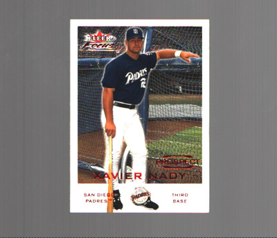 XAVIER NADY 2001 Fleer Focus PROSPECT #210   702/2999