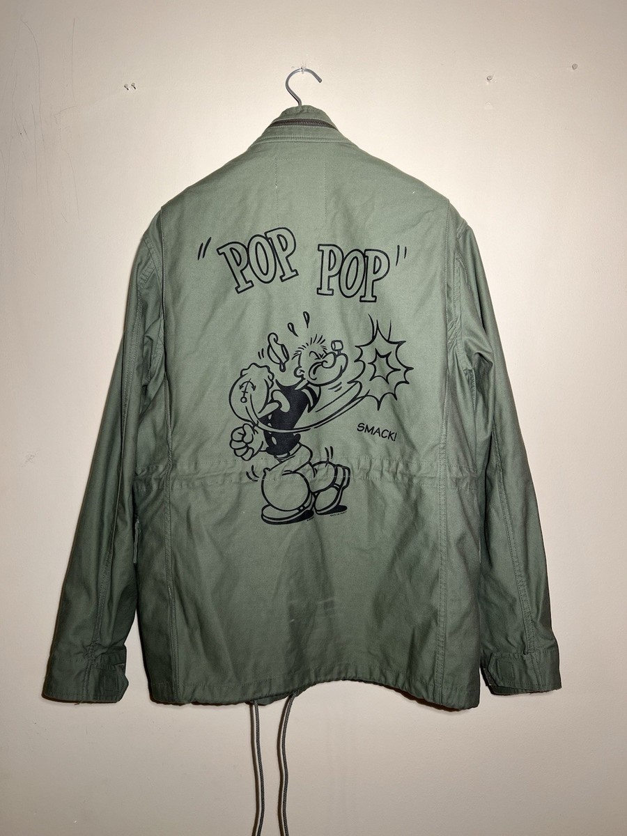 FW10 Supreme Popeye M-65 Jacket Olive Size L | eBay