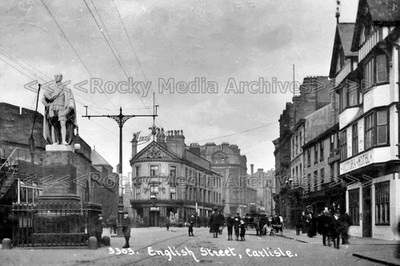 azd-94 Victoria Hotel, English Street, Carlisle, Lancashire. Foto