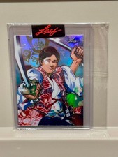 Shohei Ohtani 2023 Leaf Metal Anime Nation Serial Card Dodgers Baseball Rare