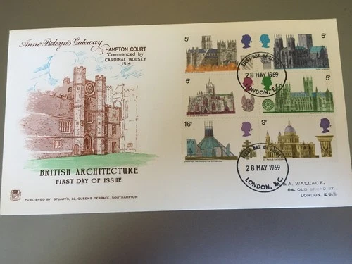 GB STAMPS RARE FIRST DAY COVER 1969 CATHEDRALS LONDON