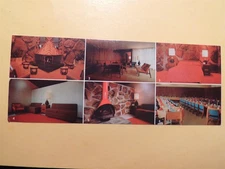 Arrowhead Lodge Motel Canadian Oklahoma vintage oversized postcard 