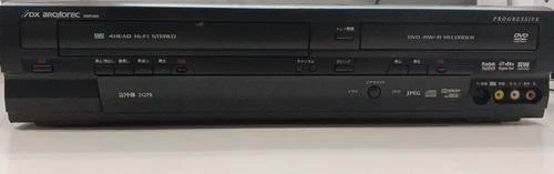 FUNAI DXR150V VHS VCR DVD Recorder Combo Player Works Tested From Japan TB02 5.0