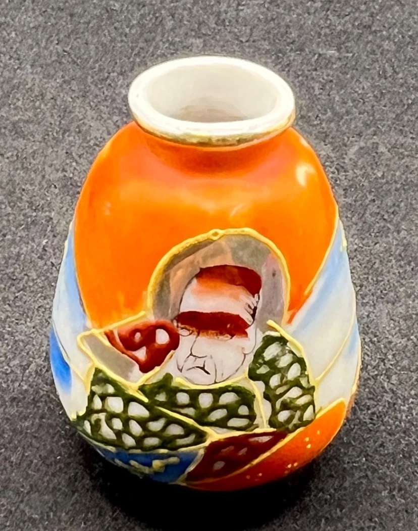 陶瓷日本古董花瓶| eBay