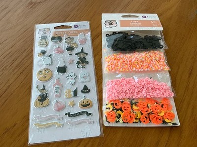 Prima Marketing Inc. Luna Confetti and Puffy Stickers, #999186 & 999155