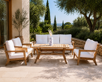 Lounge Set 3-Sitzer Sofa 2-Sitzer Sofa Sessel Couchtisch