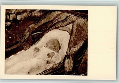 10170483 - Cuno Amiet um 1911 - Baby - sehr gute Erhaltung AK Kuenstler