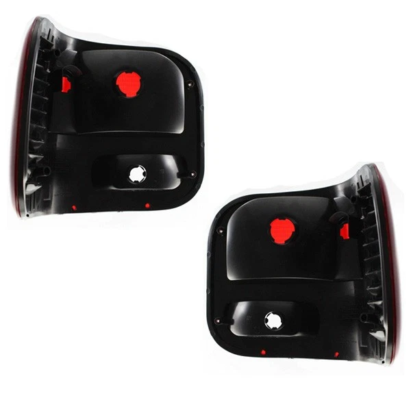 Luz trasera para 94-03 Ram Van luz trasera luz de freno trasera lámpara sin bombilla 2 piezas JUEGO PAR Foto 3 de 4