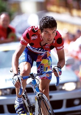 Fred Rodriguez on stage four 2000 Tour de Suisse from Fribourg to - Old Photo