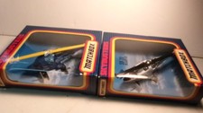 Matchbox Macau Skybusters 2X SB20 Helicopters- Royal Navy; Shell versions, boxed