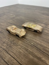 2 VTG Aurora Cigar Box McLaren Elva 6117 Mangusta 6120 USA,GOOD CONDITION