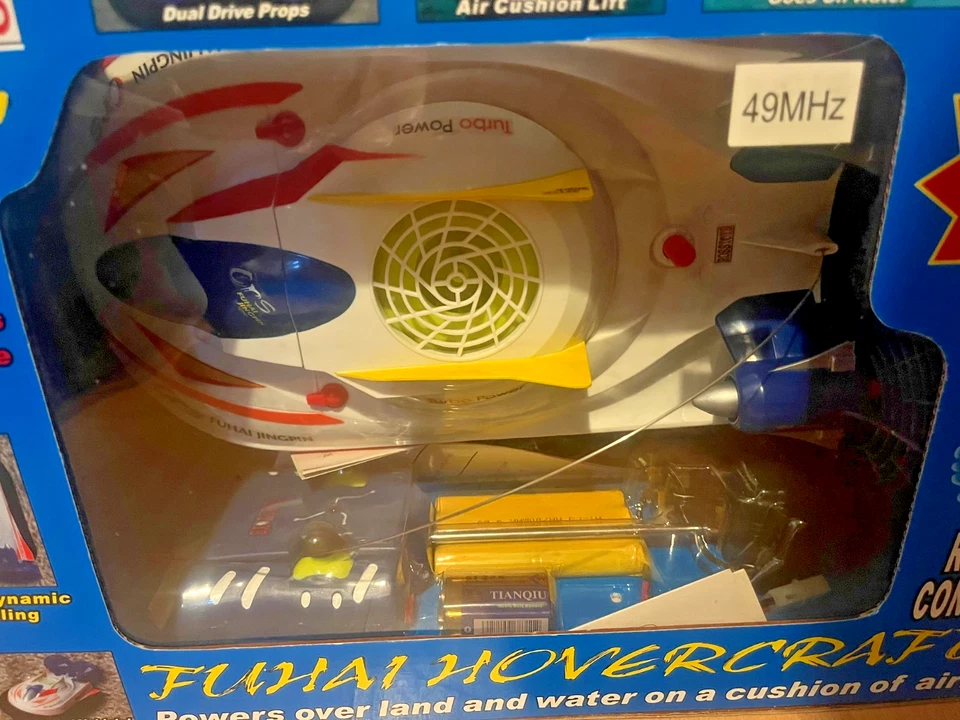 FUHAI R/C Amphibious Hovercraft Toy - Land and Water Control - NEW & RARE 90s - Image 2 of 4