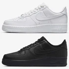 Nike Air Force 1 '07 Men's Sneakers Triple White & Black Shoes Casual Shoes
