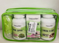 NaturalSlim Candida Cleanse Support/Gut & Colon Health EXP 7/26+ U60E