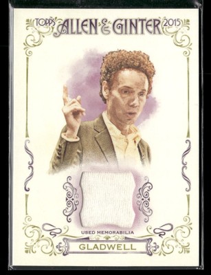 2015 Topps Allen & Ginter #FSRA-MG Malcolm Gladwell Full Size Relic