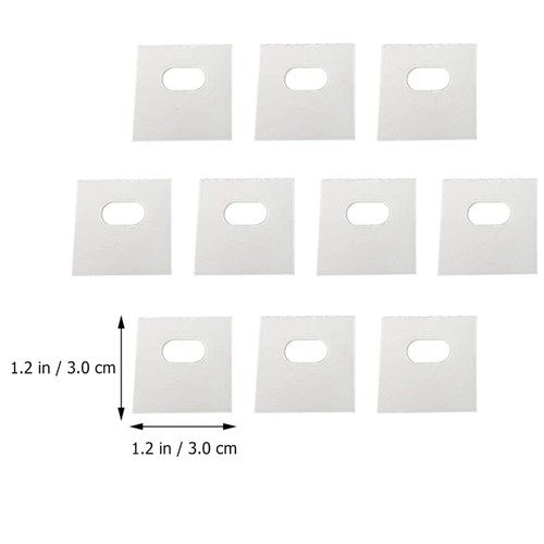 10 Pcs Patchs De Réparation Rideaux Aveugle Parties Aveugles Verticales - Imagen 2 de 12