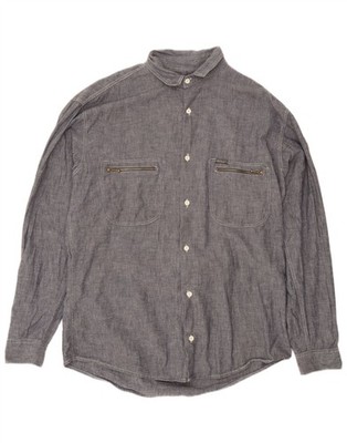 Rifle Herren Hemd XL Grau Baumwolle Classic BG34