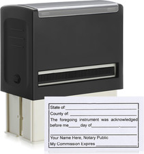 Sinload Notary Stamp - Self Inking Notary Pub...