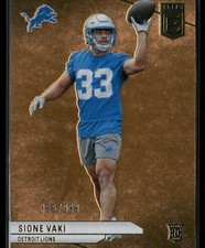 2024 Donruss Elite - Sione Vaki Orange /399 #189 Lions