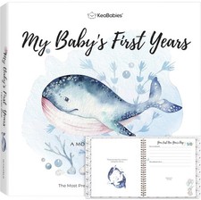 First 5 Years Baby Memory Book Milestone Keepsake Journal Gift Seaworld New