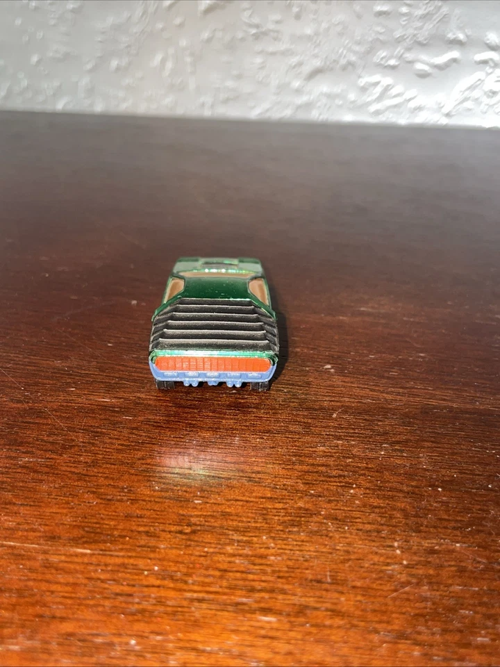 Vintage 1970's CORGI ROCKETS ALFA ROMEO "CARABO" BERTONE Metallic Green - Image 4 of 4