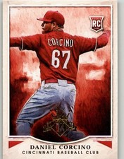 2015 Panini Diamond Kings Daniel Corcino Rookie #187 RC Cincinnati Reds
