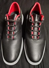 NIKE JORDAN ADG 4 "GOLF CLEATS" BLACK-WHITE-CEMENT GREY SZ 11.5 [DM0103-015]