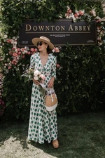 Zimmermann Amari Frill Dress Size 3 / AU 14 / US 10 Midi Polka Dot Linen Belted