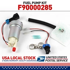 New For Walbro/TI Auto F90000285 525LPH E85 Racing Fuel Pump w/ Installation Kit