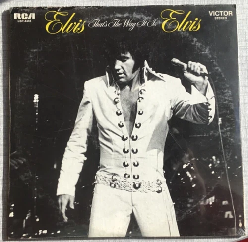 Vintage 1970 Elvis Presley That's The Way It Is Vinyl Record Sealed RCA LSP-4445