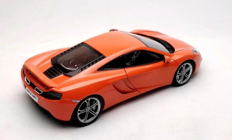 Autoart 1/18 McLaren MP4-12C 12C 76006 Orange Diecast Model Car Friends Gifts - Image 4 of 4