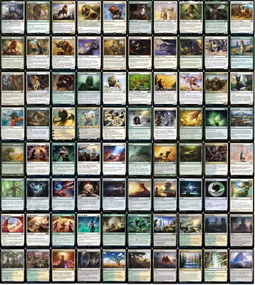 Commander Cat Deck - Green White - Selesnya - EDH - Kaheera -100 Card - MTG  NM/M