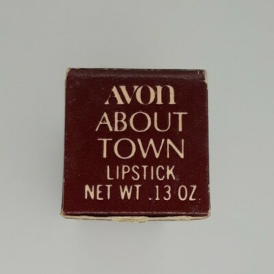 VTG AVON About Town lipstick 0.13oz. 1970-1980s Pandora Pink NOS Old Stock AV01