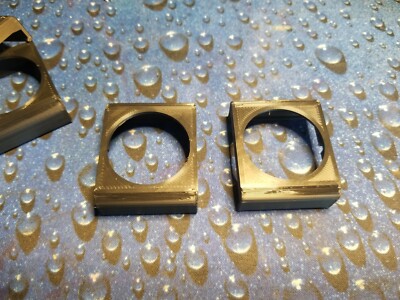 UPGRADED TrueRC X Air  Mk II  HDZero Goggles 3D PRINTED ANTENNA MOUNTS BLACK