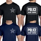 United States Secret Service Police Tactical Unit USSS T-shirt USA Size