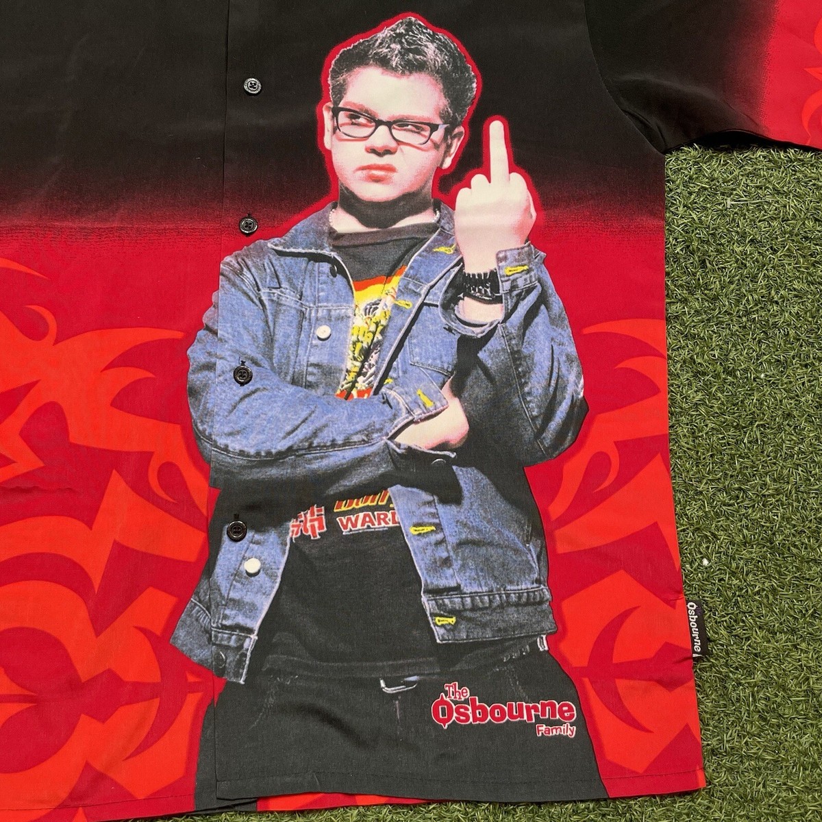 NEW Osbourne Family Button Up Shirt XL Vintage 00s Y2K 2003 Jack