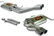 Supersprint Komplettanlage ab Kat. BMW 3er E90 E91 Limou Touring Bj.05-07 2x80m