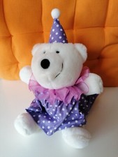 Nici Steinbeck Party Clown Eisbär. ca 30cm,, Neu,, selten,