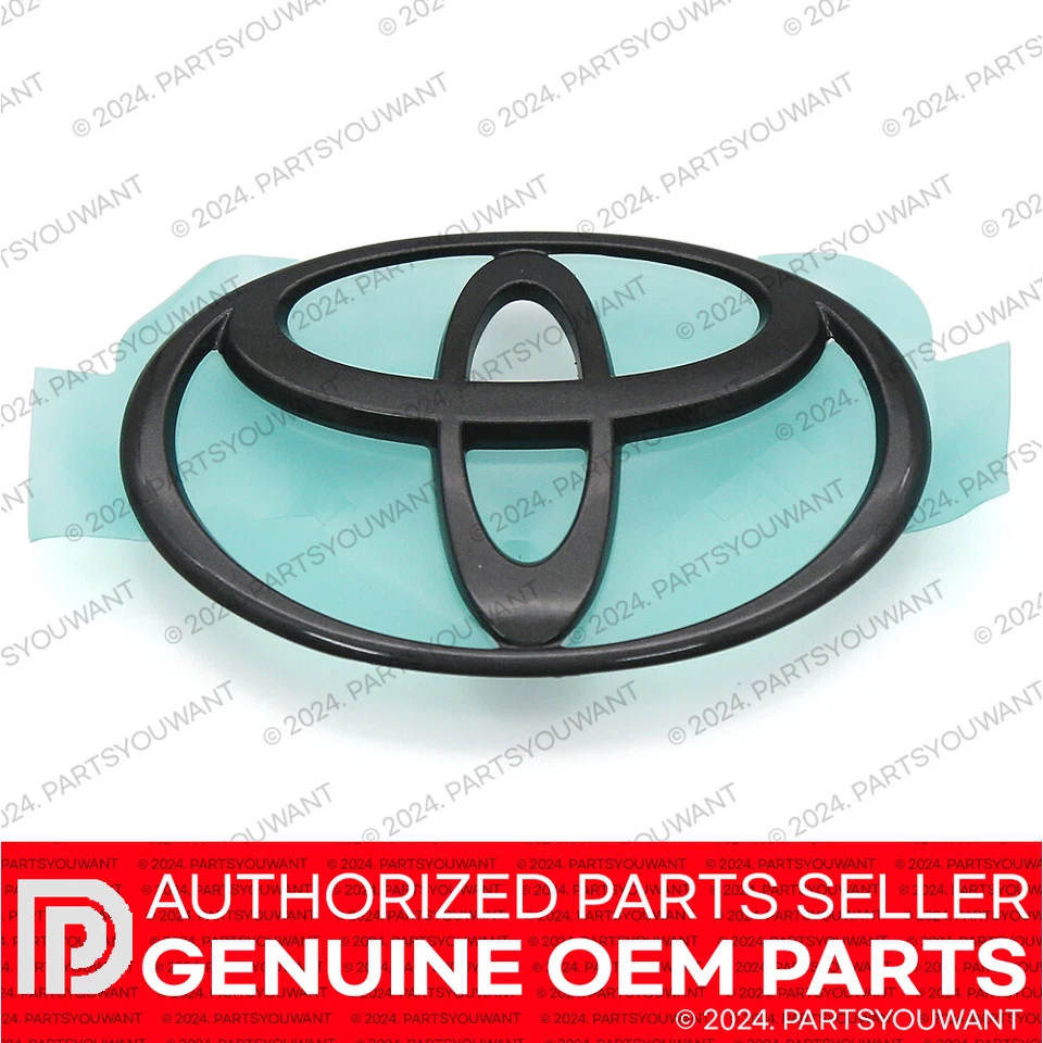 Insignia emblema trasero negra genuina Toyota 1993-1998 Supra JZA80 MK4 75471-14010 Foto 2 de 4