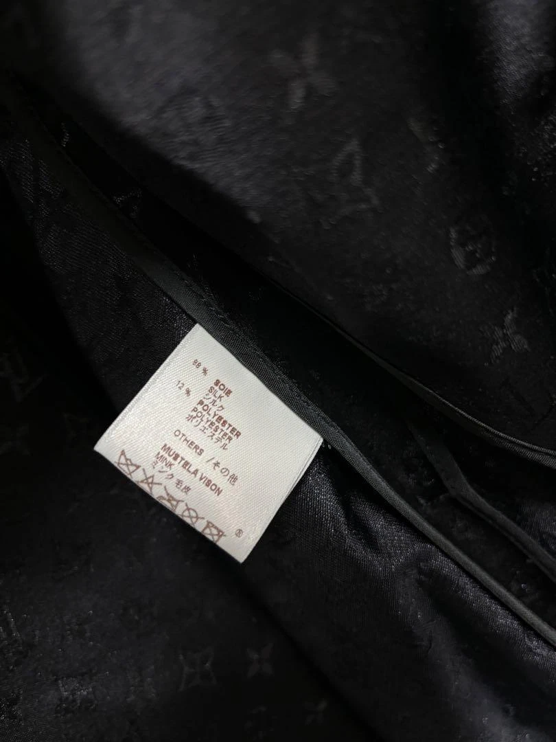 LOUIS VUITTON（LV） Autentico Cappotto Vuitton Louis Lv Pelliccia di Visone