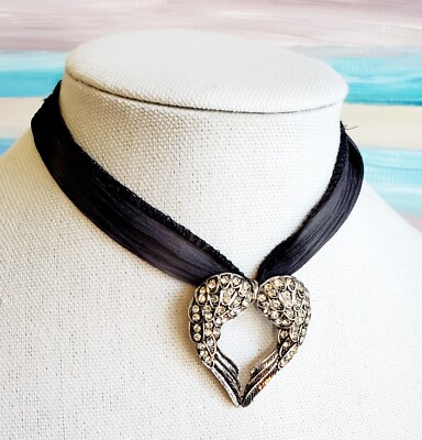 Angel Wing Choker Necklace