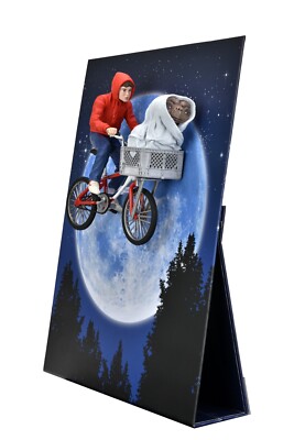 E.T: 40th Anniversary Deluxe E.T. and Elliot on Bike Figure by