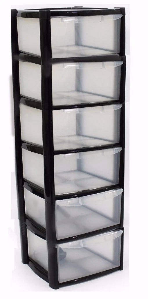 plastic drawer units storage