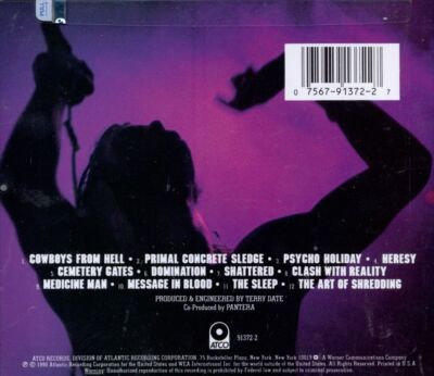 PANTERA COWBOYS FROM HELL NEW CD