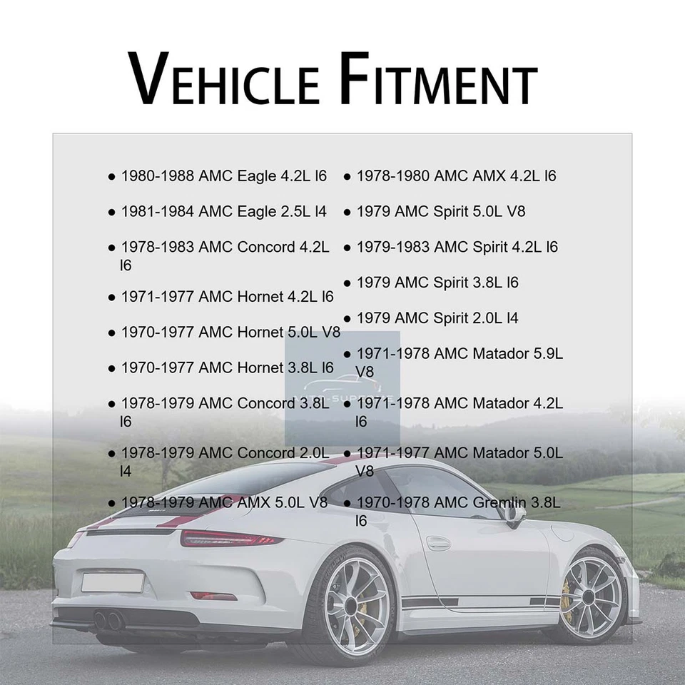 Junta de rótula de suspensión superior delantera Mevotech 2x para AMC Concord 4,2 L Foto 2 de 4