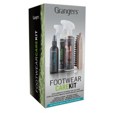 GRANGERS FOOTWEAR CARE KIT - CLEAN PROTECT WITH BONUS ODOUR ELIMINATOR